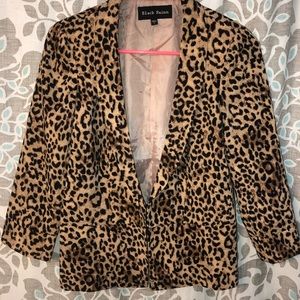 Leopard Print Blazer